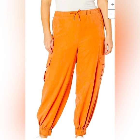 5/$25 Kendall + Kylie NWT suede cargo utility style jogger size XS - Picture 2 of 13